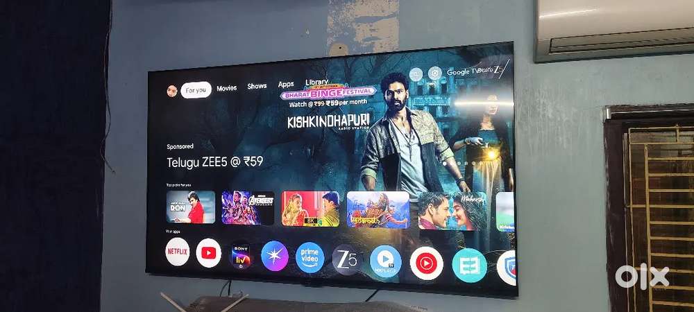Tv smart 4k hdR 75inchsLLYOD 189cm (75 Inch) 4K Ultra HD QLED Smart ,