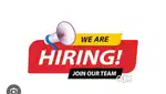 Urgent hiring 2 male fresher manual cashier