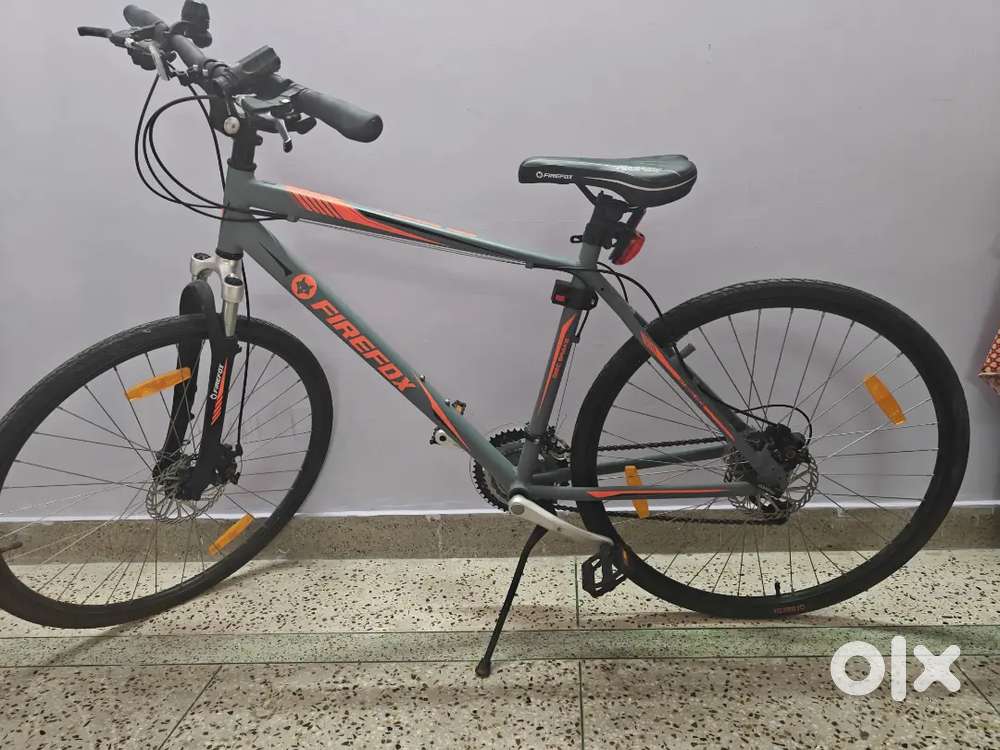 Firefor hybrid bicycle with disc brake