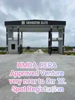 HMDA FINAL APPROVED,SPOT REGISTRATION, READY TO CONSTRUCTION 27K P Sqy