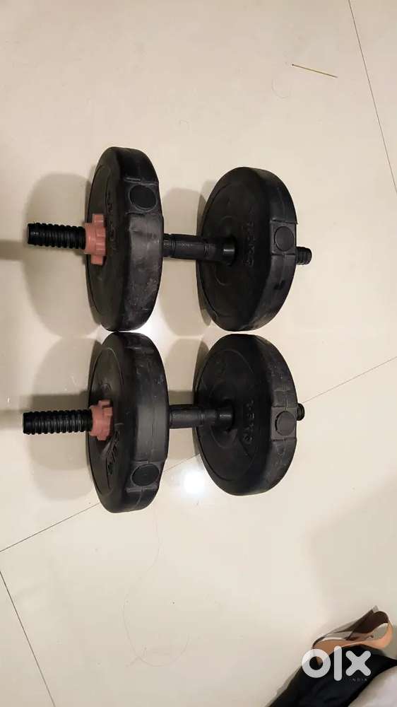 2.5kg x 4 premium quality adjustable dumbbell (10kg)