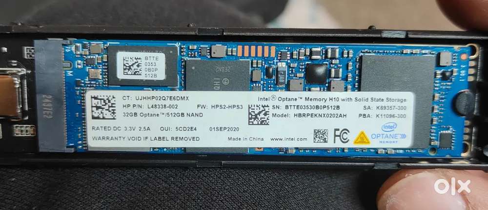 DDR4 8GB and 4GB Laptop ram and INTEL NVME M.2 512GB