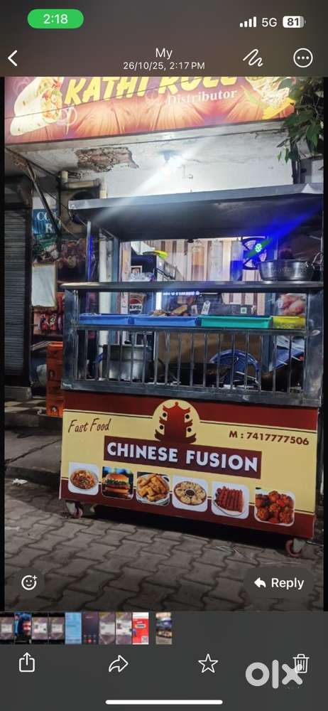 Need a helper or cleaner for fast food & Kathi roll shop