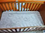 Teak wood combination assembly type Baby cot available
