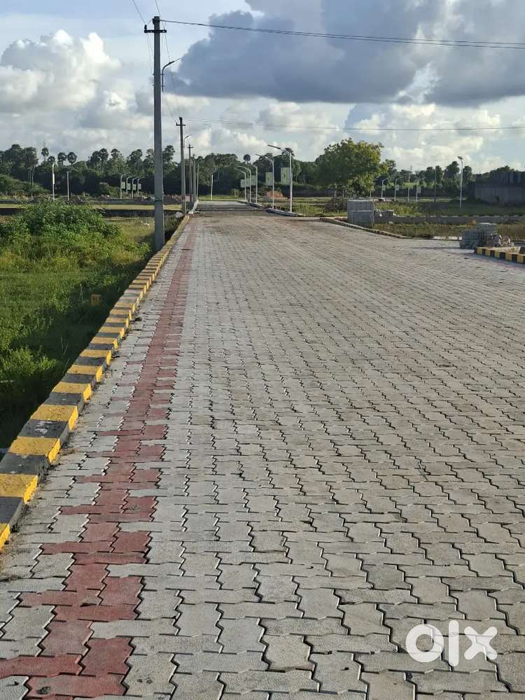 LOW RATE,2400sq FARM LAND LAYOUT REDHILLS REVATHI STORES JUST 4.5KM