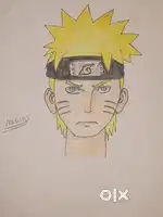 Naruto handmade drawing A4 size