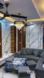 Patel garden extension dwarka mor fully furnished newly buildup flat