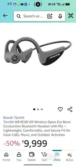 Wehear ox wireless bone conduction headphone,microsoft pen withholder