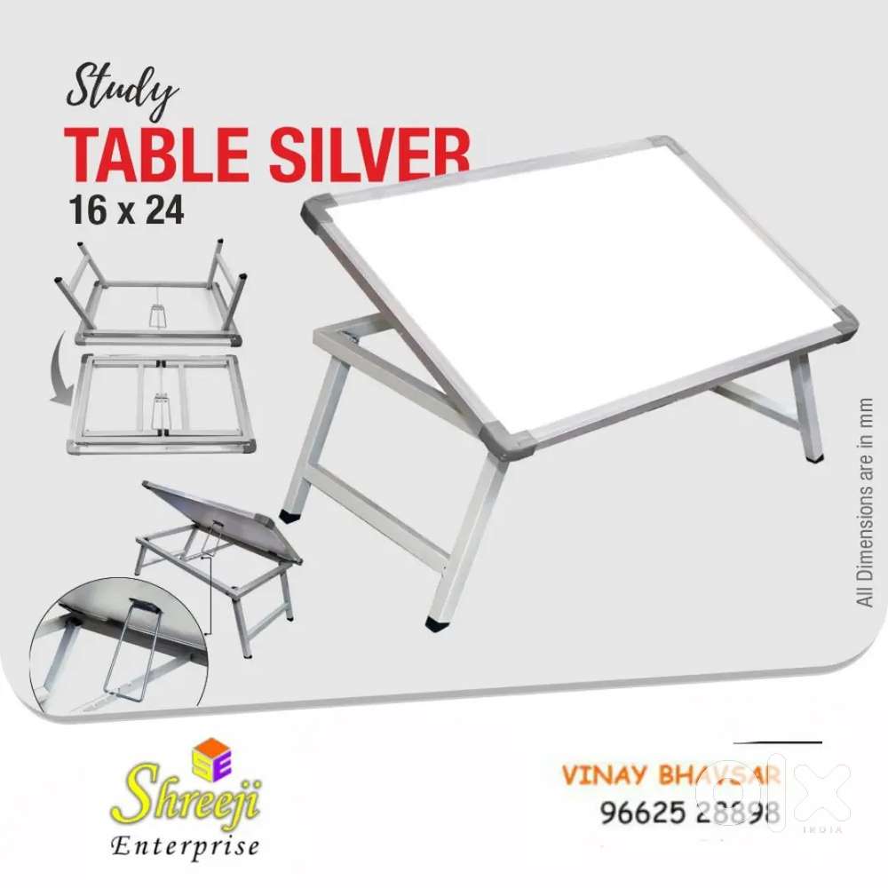Study Table with White Board/ Laptop Table