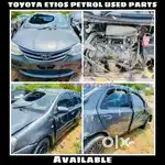 Toyota etios petrol used parts available