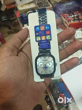 New Casio Watch – Silver Dial, Steel Strap