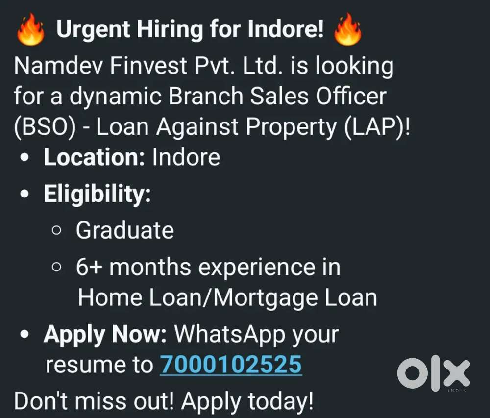 Branch Sales Officer