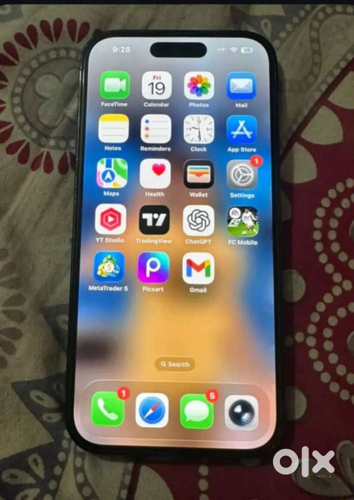 iphone 14 pro 128gb battery 86% (with box) dual (esim)