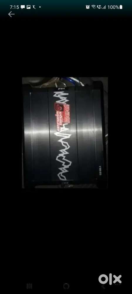 4Way Cerwin Wega Amp for sale in neat condition..
