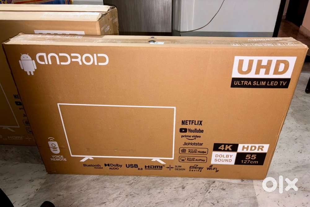 50” SMART LED TV: VOICE REMOTE 2K