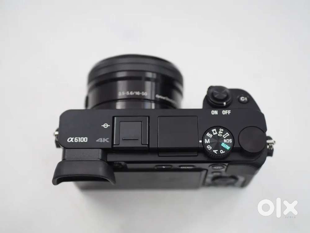 Sony alpha a6100 4k with 16-50mm OSS lense