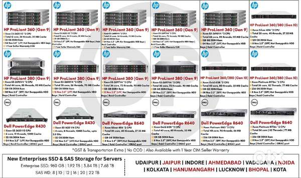 (JSML) Used Refurb Rack & Tower server