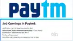 Paytm sale excutive