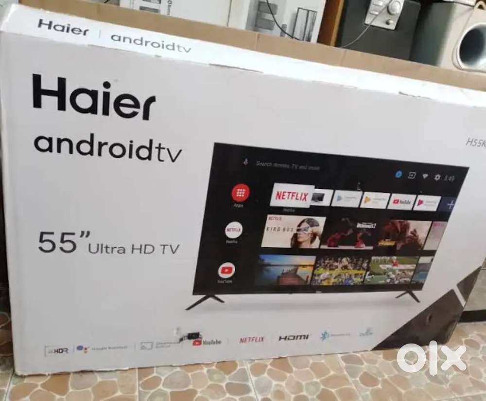 Haier tv led google smartv with exciting offers on Bajaj electronics