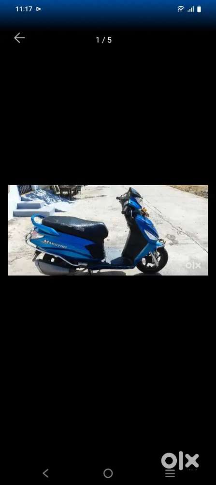 Hero maestro edge scooter