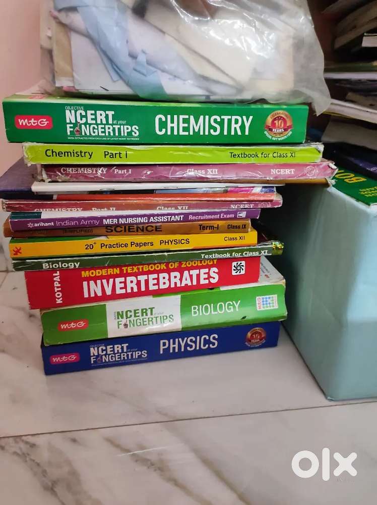 all books for neet inculding fingertips ncert añd pyqs
