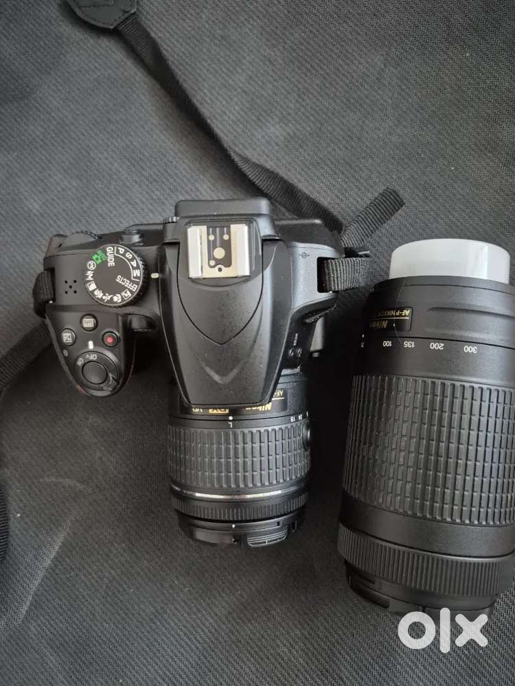 Nikon D3400 with 2 lense