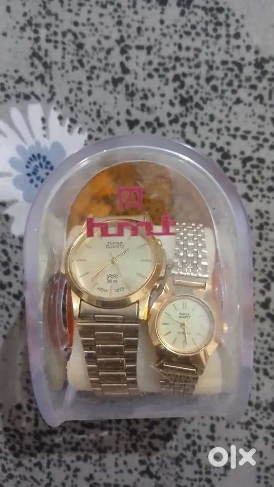 HMT WATCH WITH MAN WATCH FEMALE WATCH FREE