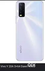 VIVO Y20A white colour