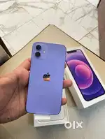 Apple iPhone 12 ,128gb bill box warranty available.