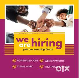 Are you lookingfor partime/fulltime work/online opportunity/data entry