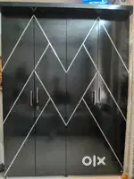 4 door ply wood wardrobe