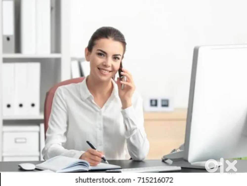 Female Office Staff Fresher or Experienced.