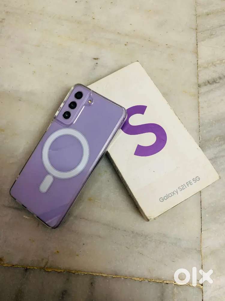 Samsung S21 fe 128GB With Box Lavender Colour
