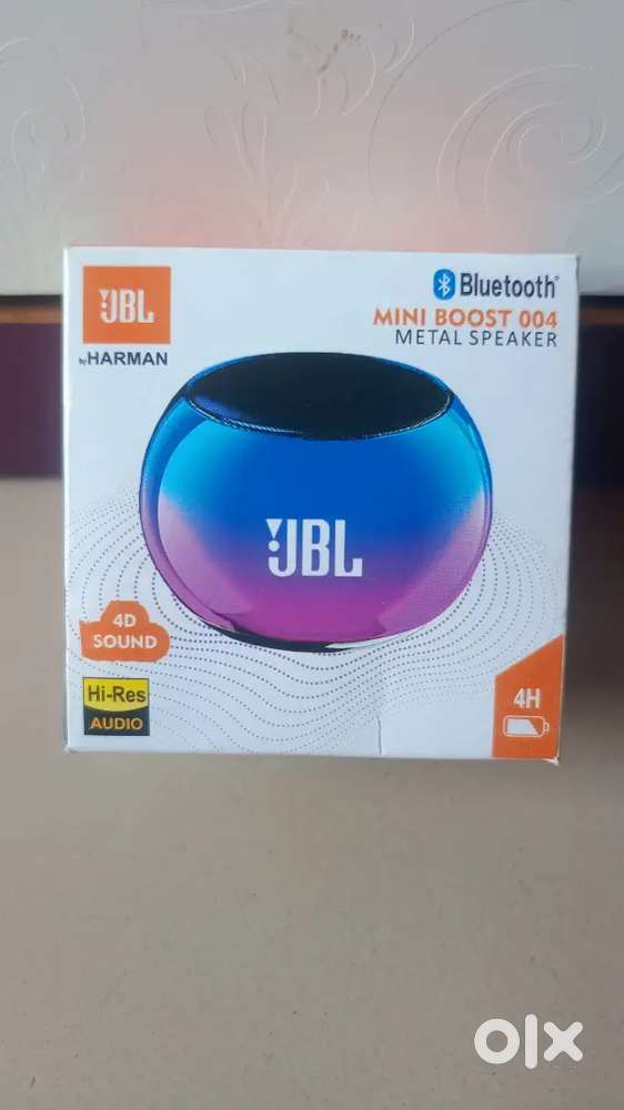 Mini Boost Bluetooth Speaker  Excellent Sound  Box Pack  ₹300