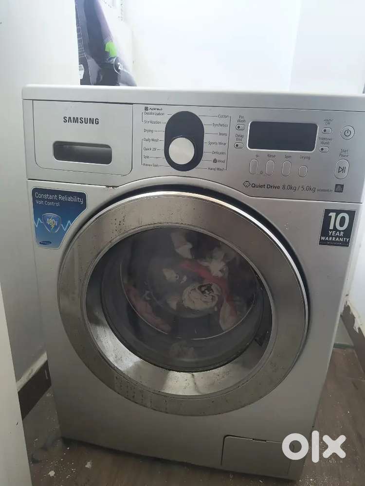 Samsung front load 8 kg washing machine