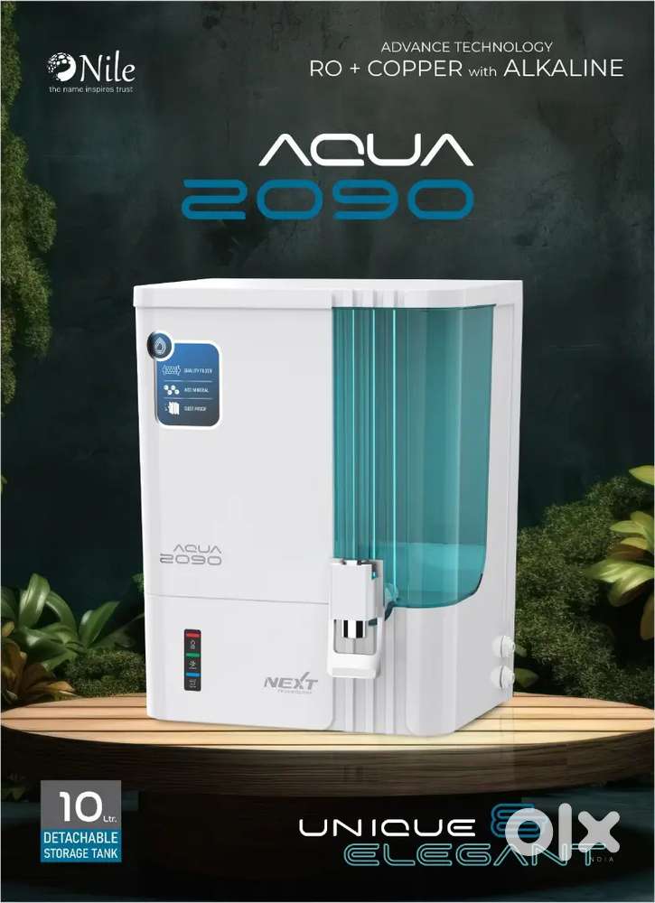 Ro  Aqua 2090 water purifier blue and white