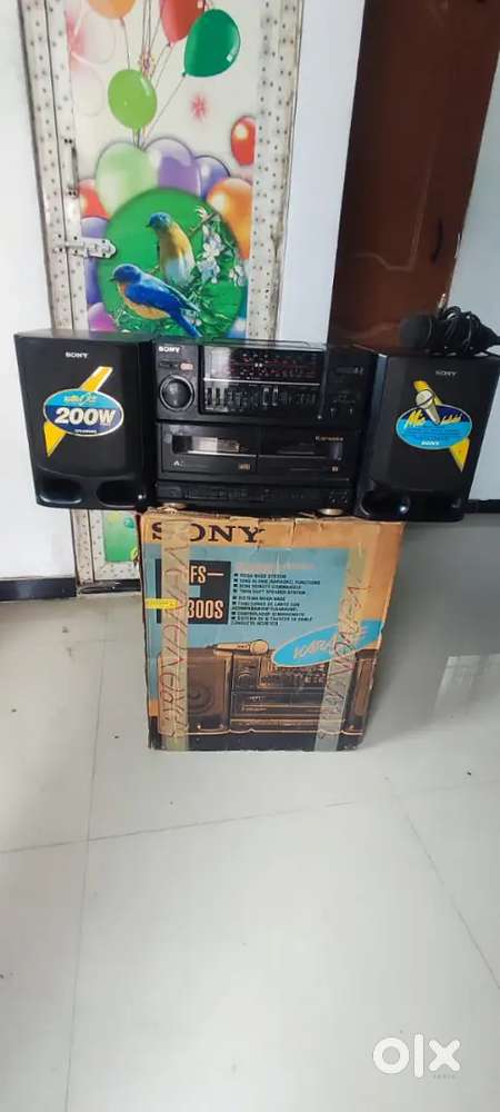 Sony cfs rw300s streo cassette player