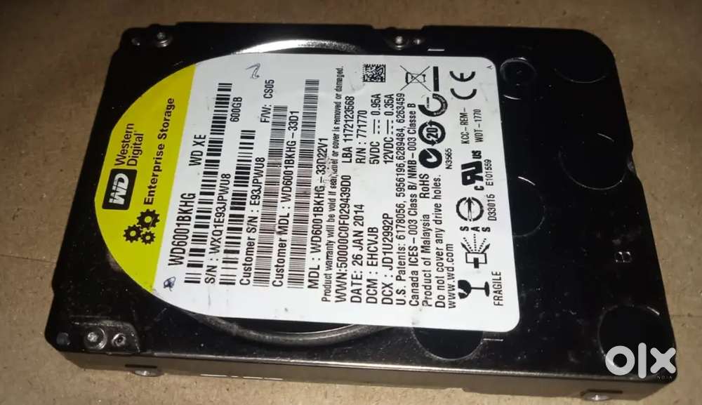 server hard disc 600 GB