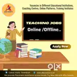 Different Teaching Jobs-Thrissur