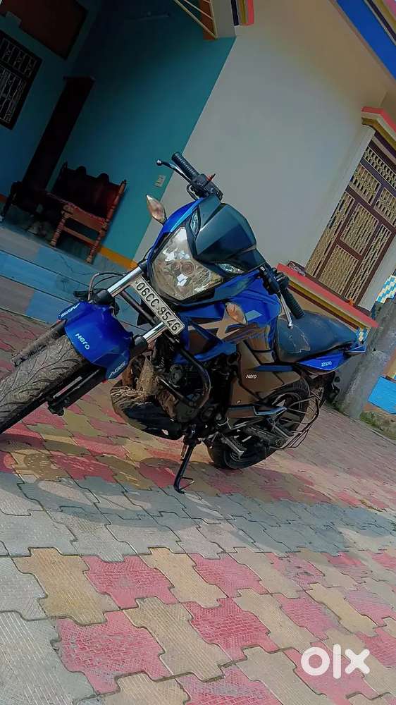In good condition in sporty blue colour