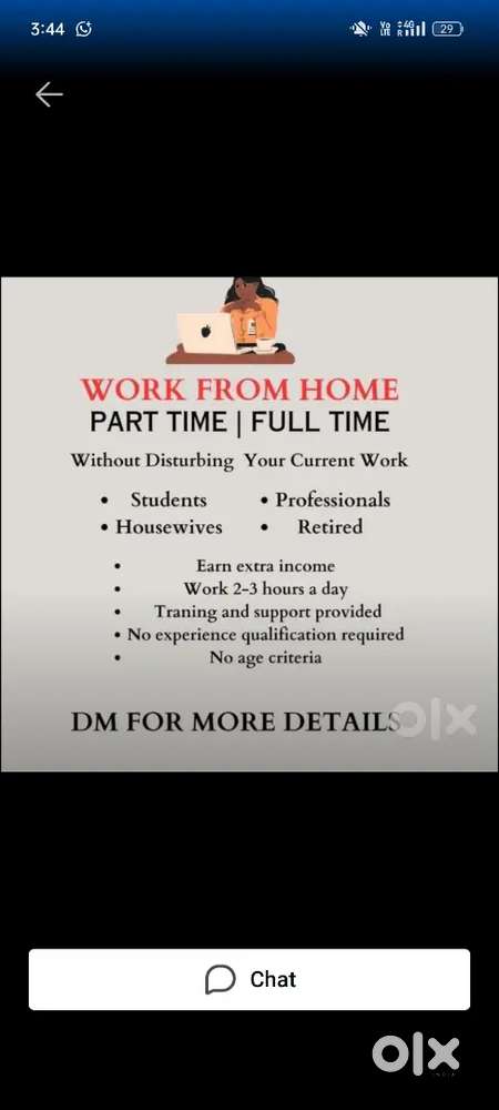 Work from home job all India