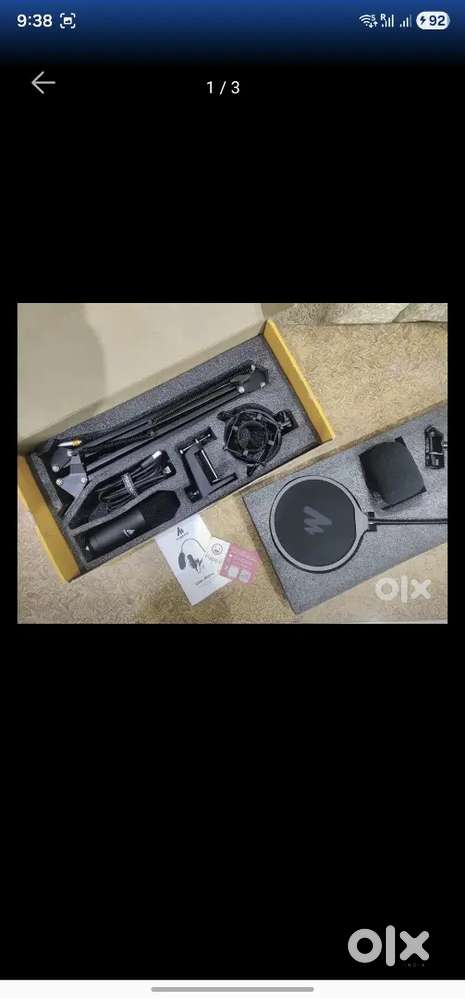 Maono Condenser Mic new with free USB C adapter urgentsale