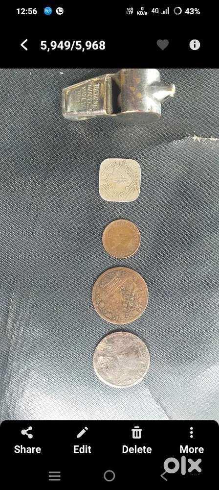 Rare old coins