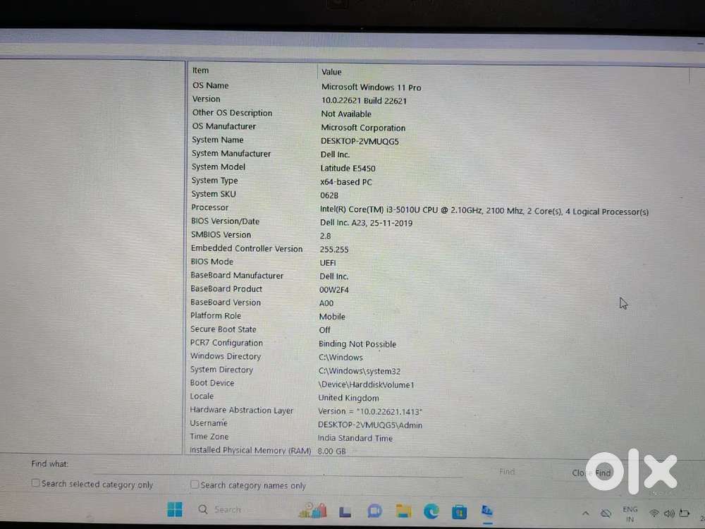 Dell Latitude E5450 urgent sell