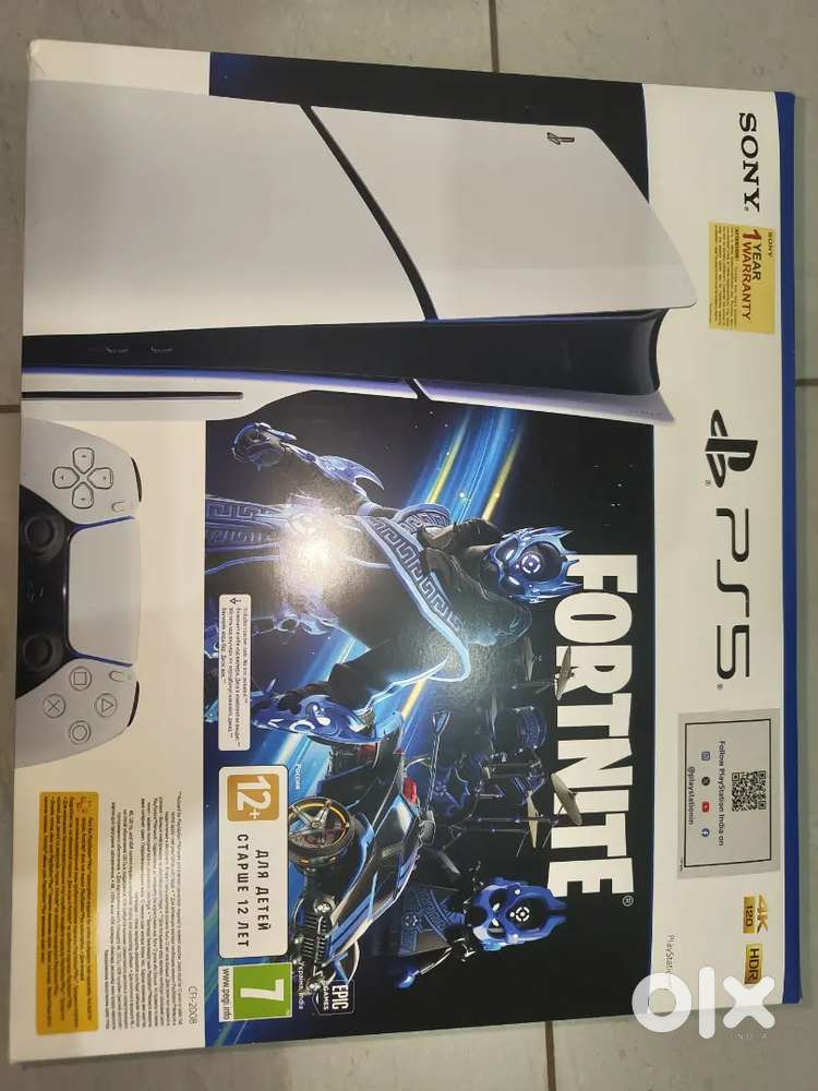 Ps5 Disc Edition with Fortnite Vch, 825GB