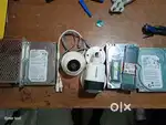 All type of computers laptops rams hard disc DVR CC cameras available