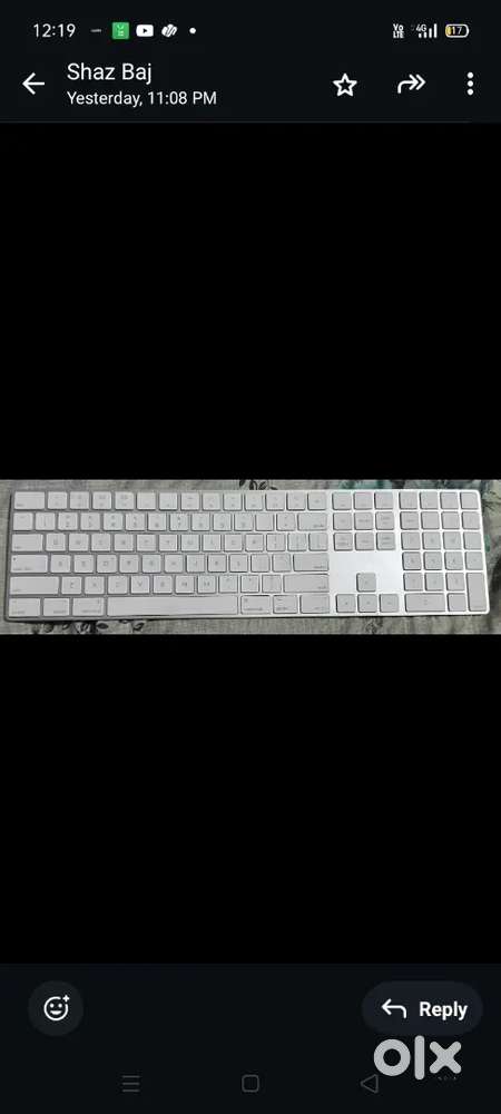 Apple keyboard