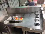 NEW tea stall ( with idli maker)Good steel