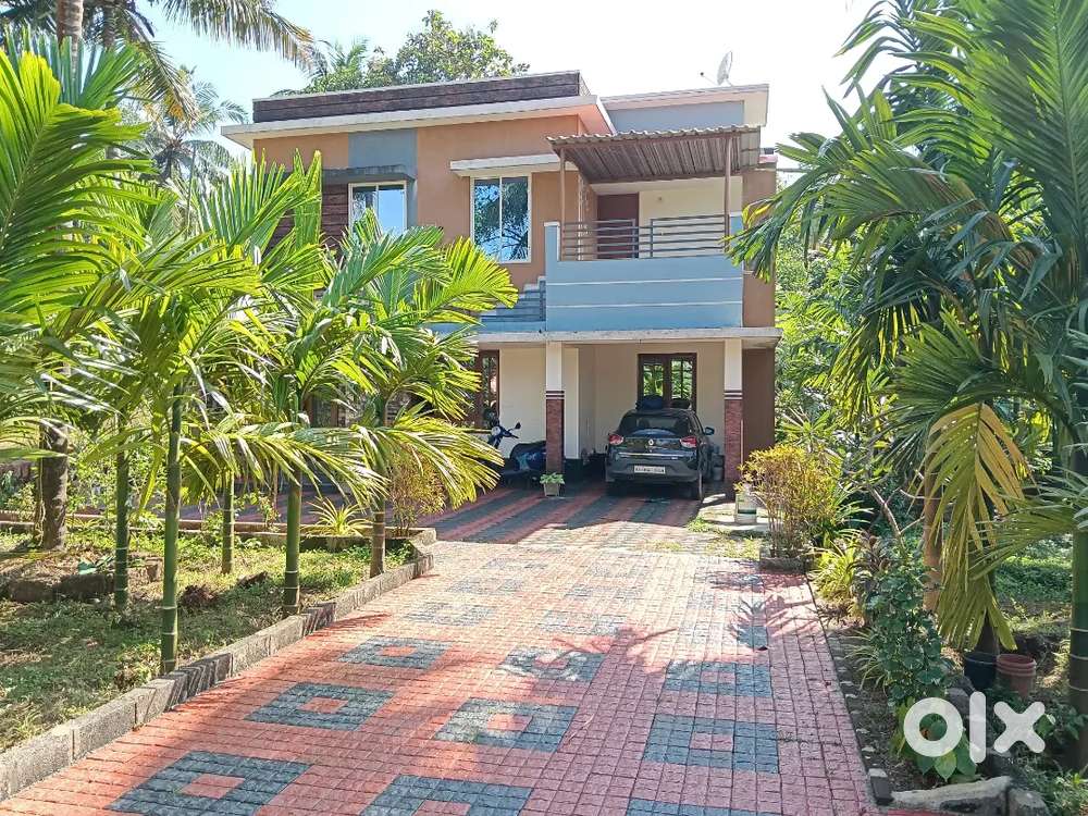 16 cents Converted Land and 3 year old 3bhk Duplex house sale in Bajpe