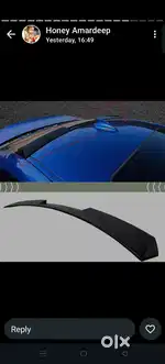 Virtus Slavia different types of lip and roof spoiler